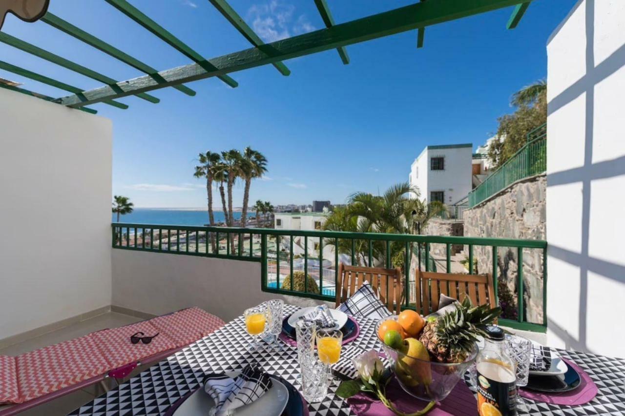 Sea View 2Br Toploctaion Heated Pool 5 Min To Beach San Agustín Zewnętrze zdjęcie